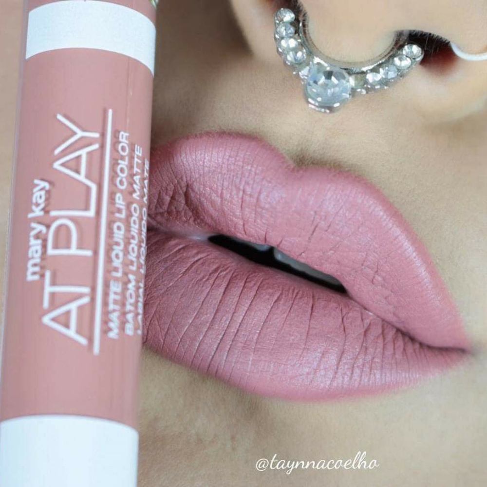 Mary kay At Play Liquid matte Lipstick taupe that